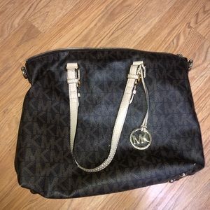Michael Kors monogrammed tote